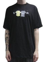 Camiseta Masculina Plano C Legends Manga Curta Estampada - Preto