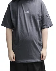 Camiseta Masculina Plano C Logo Manga Curta Estampada - Cinza