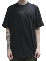 Camiseta Masculina Plano C Logo Manga Curta Estampada - Preto