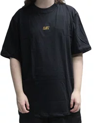 Camiseta Masculina Plano C Logo Manga Curta Estampada - Preto