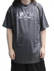 Camiseta Masculina Plano C Martirio Manga Curta Estampada - Cinza