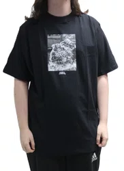 Camiseta Masculina Plano C Sacrifice Manga Curta Estampada - Preto