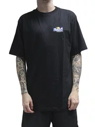 Camiseta Masculina Plano C Stickerbomb Manga Curta Estampada - Preto