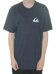 Camiseta Masculina Quiksilver Everyday Manga Curta Estampada - Preto