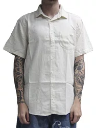 Camiseta Masculina RC Classic Surf Linen Manga Curta Estampada - Off White