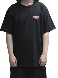 Camiseta Masculina RC Front Script Manga Curta Estampada - Black