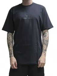 Camiseta Masculina Rc Icon Washed Manga Curta Estampada - Preto