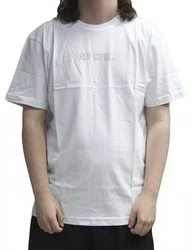 Camiseta Masculina RC Outline Manga Curta Estampada - Branco