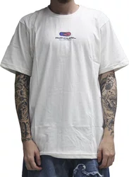 Camiseta Masculina RC Pill Icon Basic Manga Curta Estampada - Off White