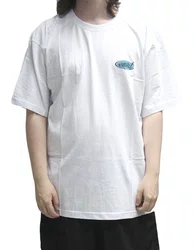 Camiseta Masculina RC Script Manga Curta Estampada - White