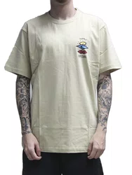 Camiseta Masculina Rc Search Icon Manga Curta Estampada - Khaki