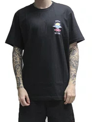 Camiseta Masculina Rc Search Icon Manga Curta Estampada - Preto