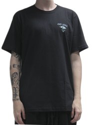 Camiseta Masculina Rip Curl Fade Out Manga Curta Estampada - Preto