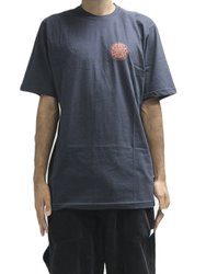 Camiseta Masculina Rip Curl Front Wettie Manga Curta Estampada - Preto