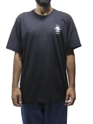 Camiseta Masculina Rip Curl The Search Manga Curta Estampada - Preto