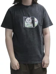 Camiseta Masculina Ripndip Lil Nerm 3 Manga Curta Estampada - Preto