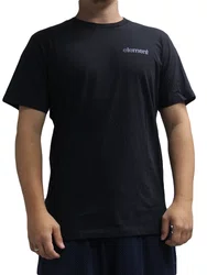 Camiseta Masculina Rvca Future Manga Curta Estampada - Preto