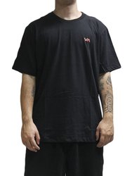 Camiseta Masculina RVCA VA 2PK Manga Curta Estampada - Preto