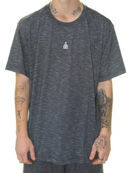 Camiseta Masculina Salt Water Especial Manga Curta - Mescla Escuro