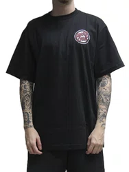 Camiseta Masculina Santa Cruz Especial Manga Curta Estampada - Preto