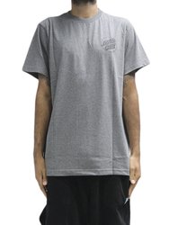 Camiseta Masculina Santa Cruz Opus Dot SS Manga Curta Estampada - Chumbo/Mescla