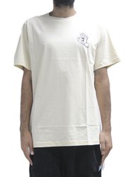 Camiseta Masculina Santa Cruz Simplified Manga Curta Estampada - Bege