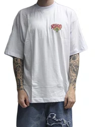 Camiseta Masculina Session Cogu Manga Curta Estampada - Branco