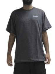 Camiseta Masculina Session Costela Manga Curta Estampada - Chumbo