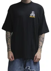 Camiseta Masculina Session Dice Manga Curta Estampada - Preto