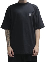 Camiseta Masculina Session SE0007 Oversized Manga Curta Estampada - Preto