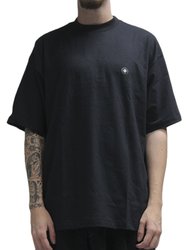 Camiseta Masculina Session SE0008 Oversized Manga Curta Estampada - Preto