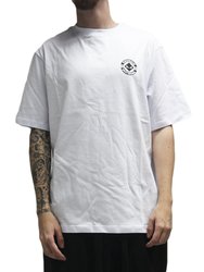 Camiseta Masculina Session Skateboard Manga Curta Estampada - Branco
