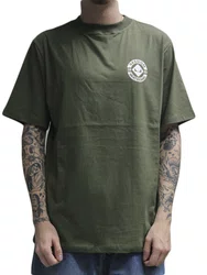 Camiseta Masculina Session Skateboard Manga Curta Estampada - Verde