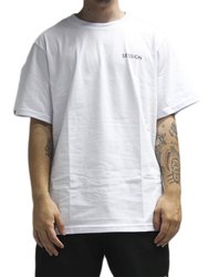 Camiseta Masculina Session Snake SK8 Manga Curta Estampada - Branco