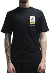 Camiseta Masculina Session X Stu Crciuma Manga Curta Estampada - Preto