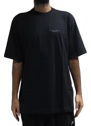 Camiseta Masculina South Shore Essentials Manga Curta Estampada - Preto