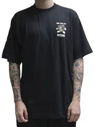 Camiseta Masculina South Shore Fng Manga Curta Estampada - Preto