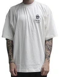 Camiseta Masculina South Shore Oversized Confirmed Manga Curta Estampada - Off White