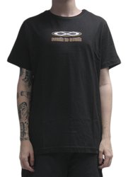 Camiseta Masculina South To South Faxina Não Cola Comigo Manga Curta Estampada - Preto