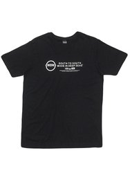 Camiseta Masculina South To South Made In Deep Seas Manga Curta Estampada - Preto