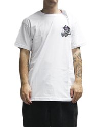 Camiseta Masculina South To South Pirate Manga Curta Estampada - Branco
