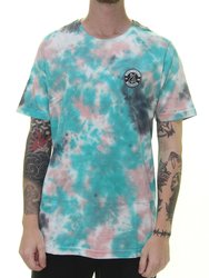 Camiseta Masculina South To South Tie Dye Manga Curta Estampada - Tie Dye