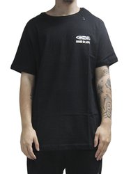 Camiseta Masculina South To South TWZ Manga Curta Estampada - Preto
