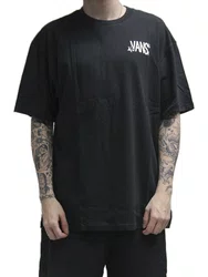 Camiseta Masculina Vans Chaos SS Manga Curta Estampada - Preto