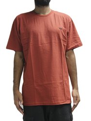 Camiseta Masculina Vans Core Basics Manga Curta Estampada - Vermelho