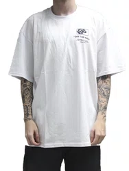 Camiseta Masculina Vans Formula Manga Curta Estampada - Off White