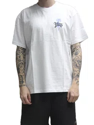 Camiseta Masculina Vans Ground Up Manga Curta Estampada - Branco