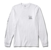 Camiseta Masculina Vans MN X Spongebob Manga Longa Estampada - Branco