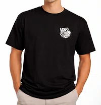 Camiseta Masculina Vans Representative SS Manga Curta Estampada - Preto