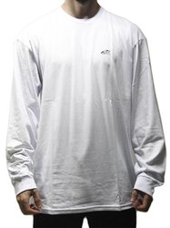 Camiseta Masculina Vans Skate Classics Manga Longa - Branco